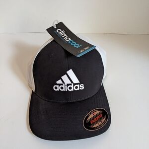 Adidas Black and White Cap